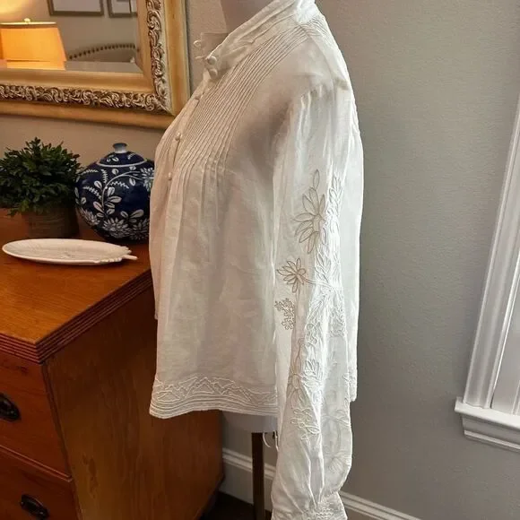 NWT Veronica Beard Amandine Blouse - Size 8 - Picture 8 of 13